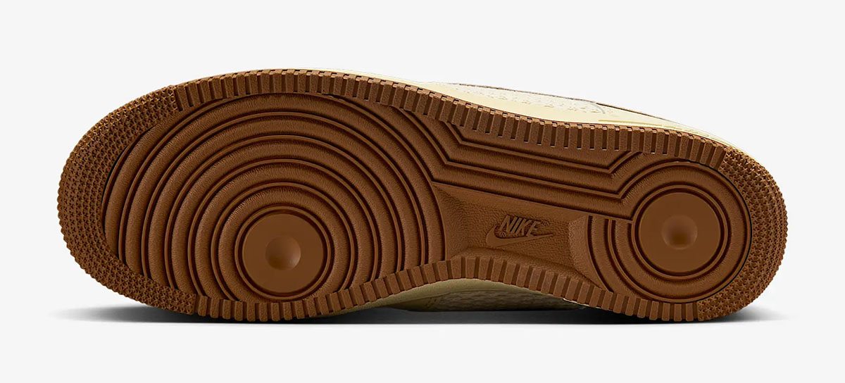 Nike Air Force 1 Low 07 LV8 Coconut Milk Canyon Gold Light British Tan Mens Shoes IB7719-113 Sneakers 6