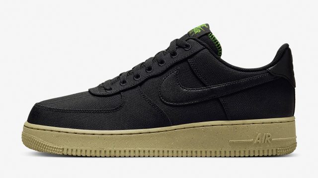 Nike-Air-Force-1-Low-Canvas-Black-Neutral-Olive-Chlorophyll-Release-Date