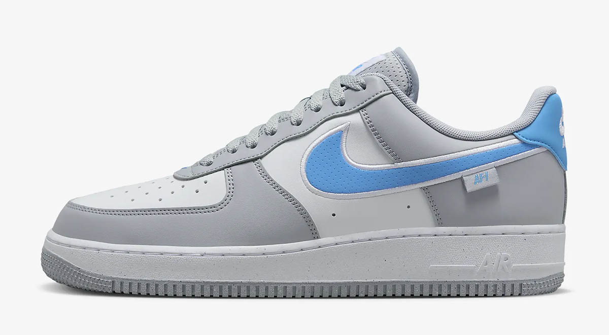 Nike Air Force 1 Low Next Nature Wolf Grey White University Blue Shoes 2