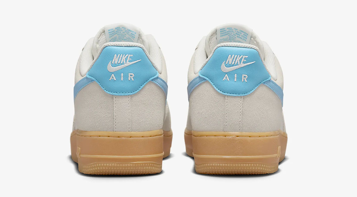 Nike Air Force 1 Low Phantom Gum Yellow Baltic Blue 5