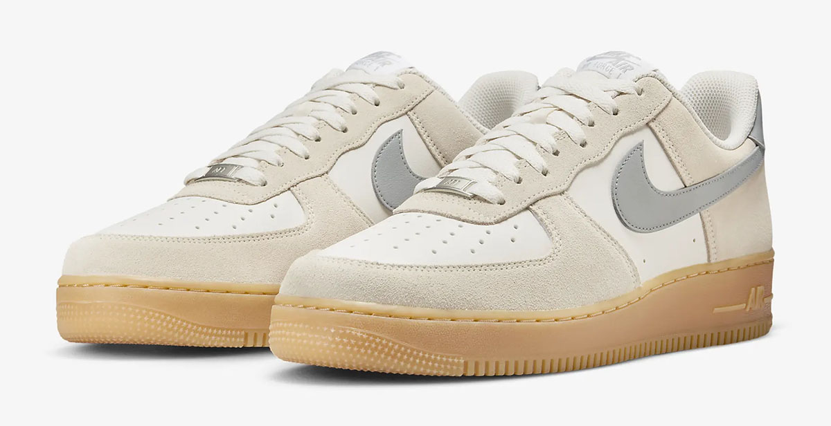 Nike Air Force 1 Low Phantom Gum Yellow Light Smoke Grey 1