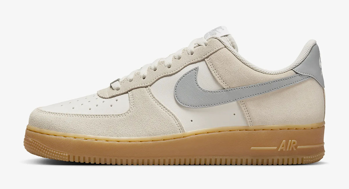 Nike Air Force 1 Low Phantom Gum Yellow Light Smoke Grey 2