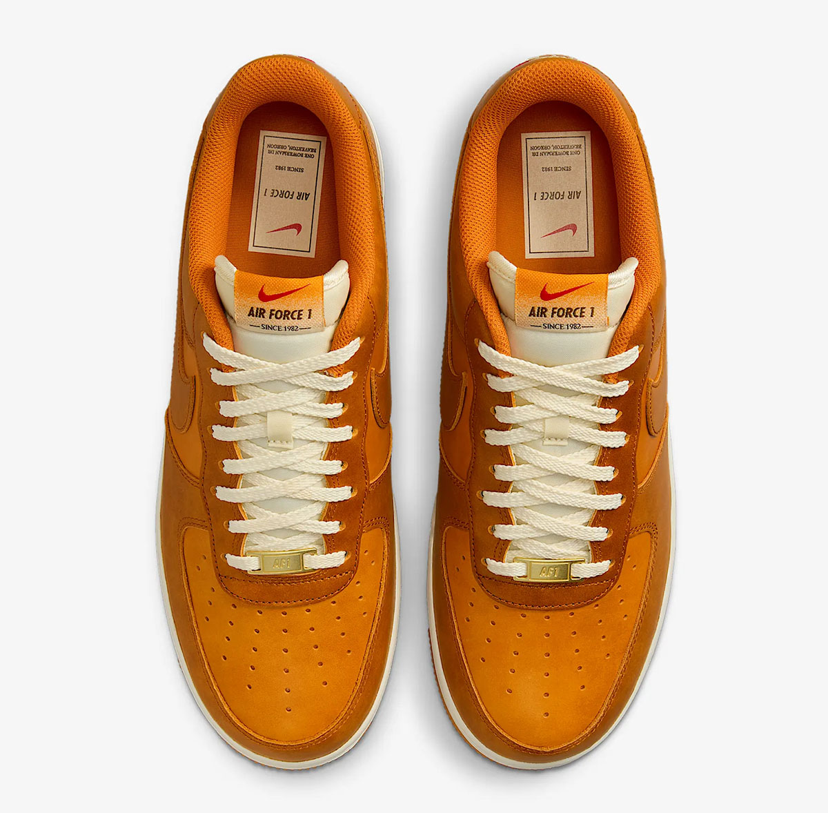 Nike Air Force 1 Low Since 1982 Shoes Sunset Cacao Wow Coconut Milk Russet 4