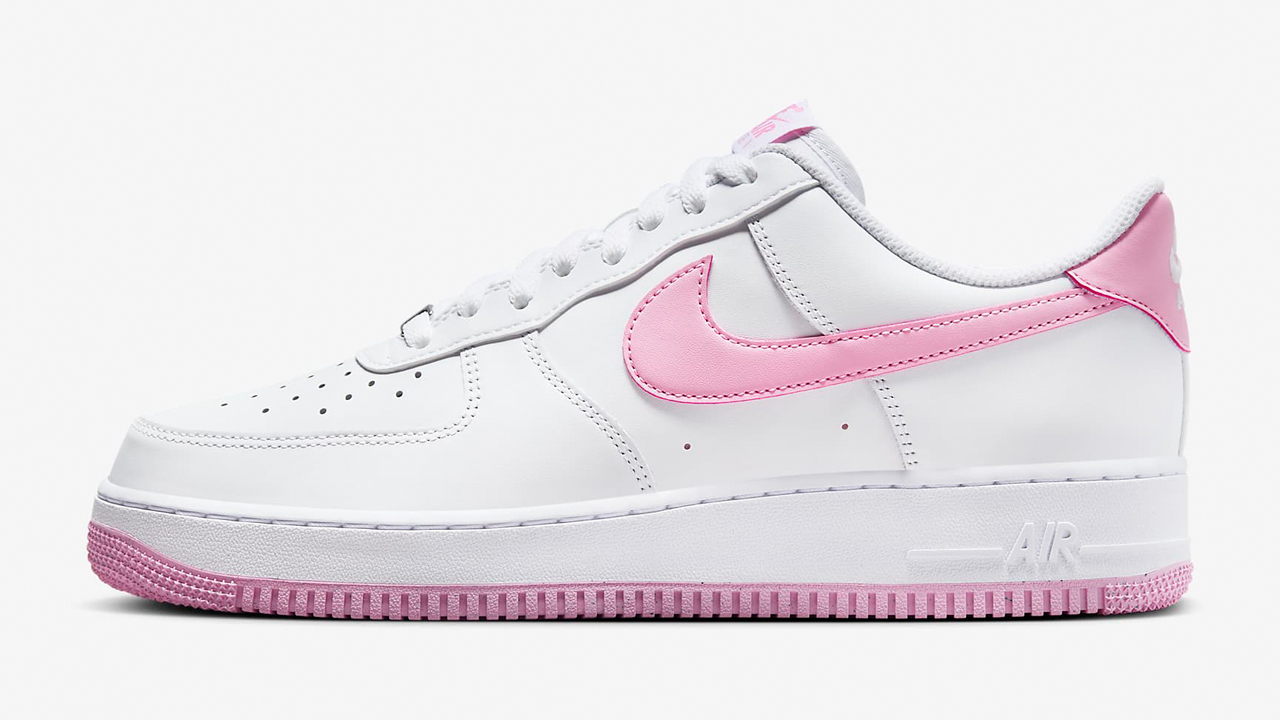 Nike-Air-Force-1-Low-White-Pink-Rise