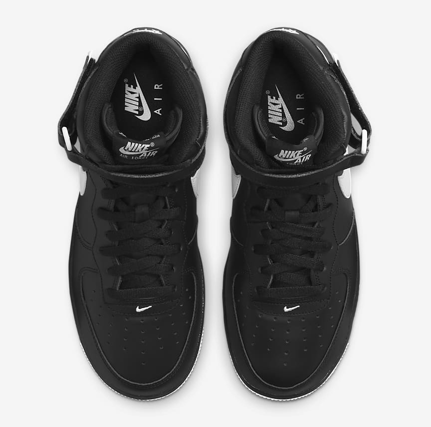 Nike-Air-Force-1-Mid-Black-White-DV0806-001-Release-Date-4