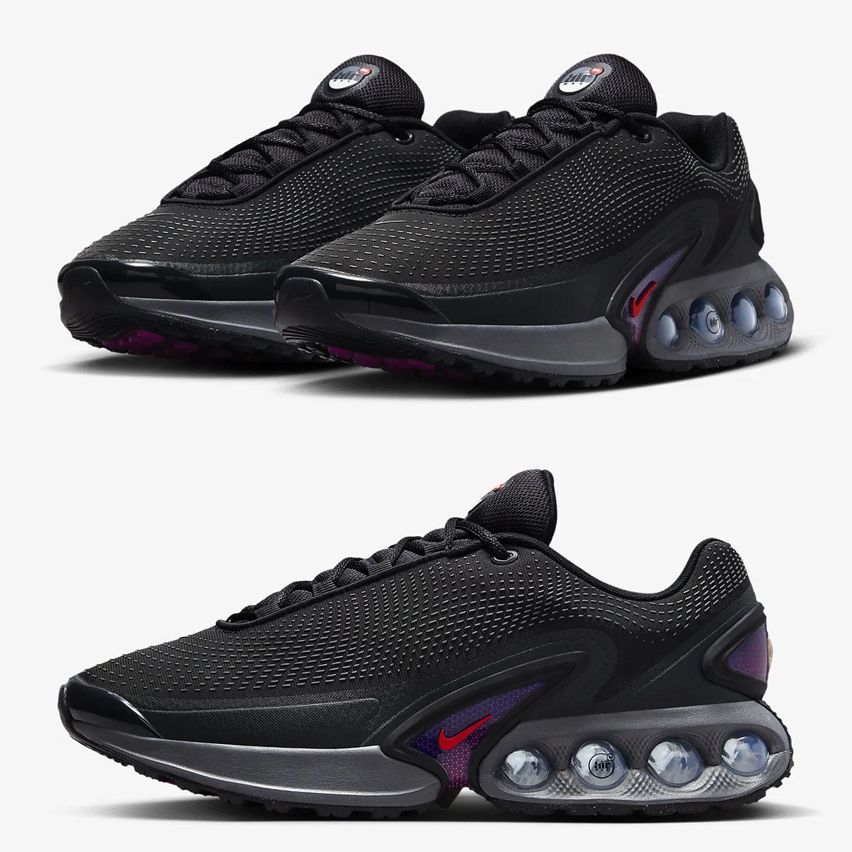 Nike Air Max Dn Anthracite Dark Smoke Grey Metallic Silver Light Crimson