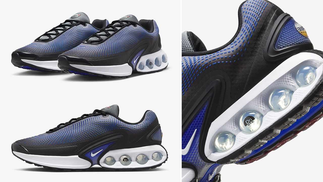 Nike Air Max Dn Black Racer Blue Sneakers