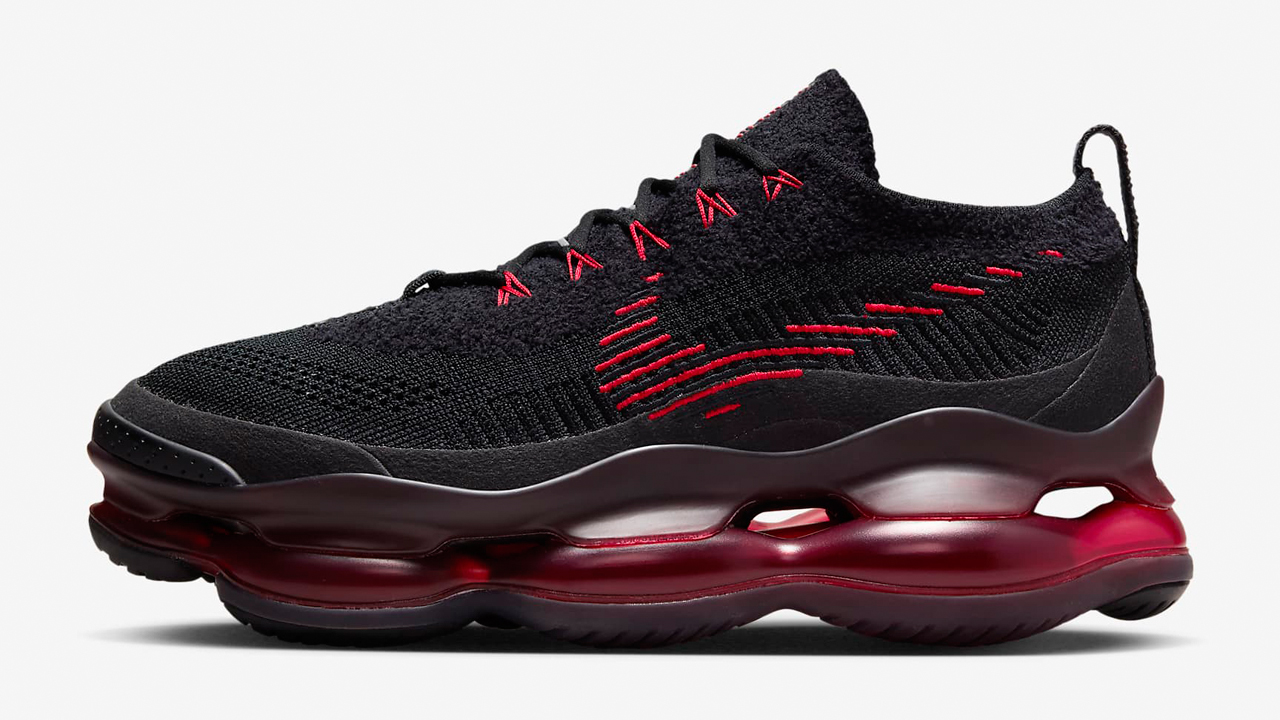 Nike-Air-Max-Scorpion-Flyknit-Black-University-Red-Release-Date
