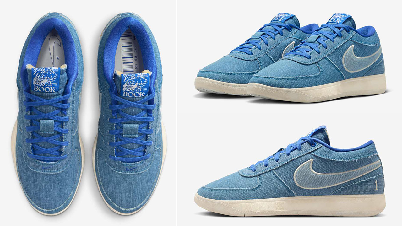 Nike Book 1 Blue Blood Shoes IH0892-900 Sneaker Release Date Info