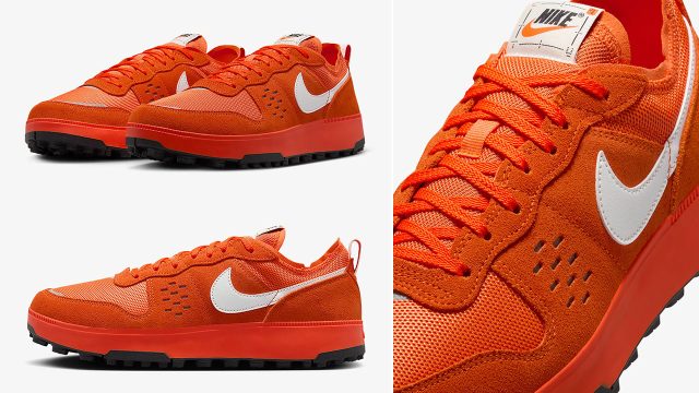 Nike C1TY Safety Orange Mens Sneakers