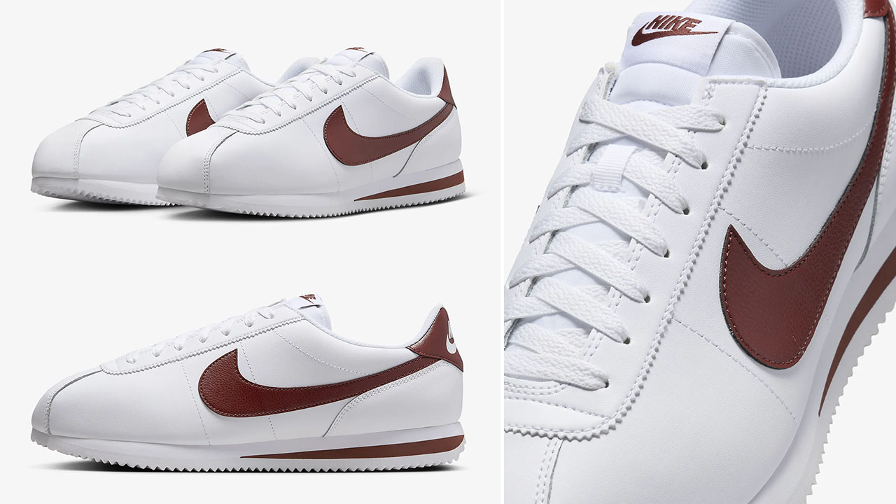 Nike Cortez White Dark Pony Sneakers