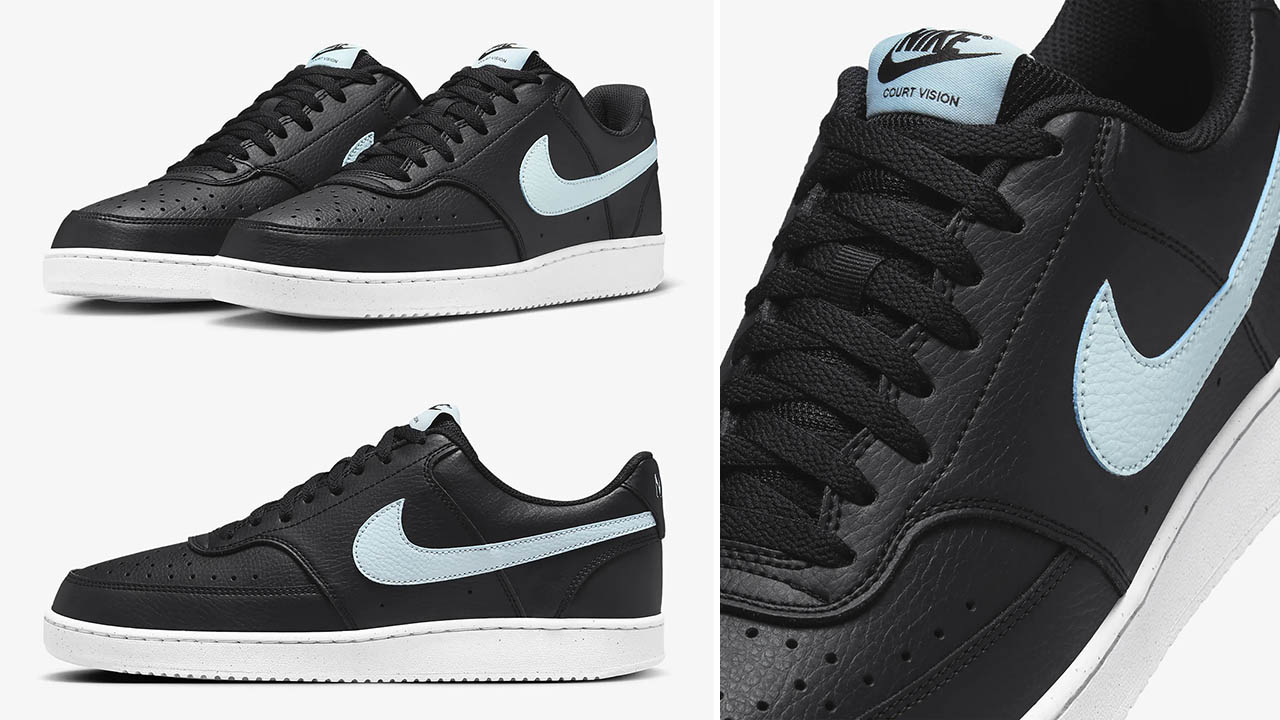 Nike-Court-Vision-Low-Black-White-Glacier-Blue-Sneakers