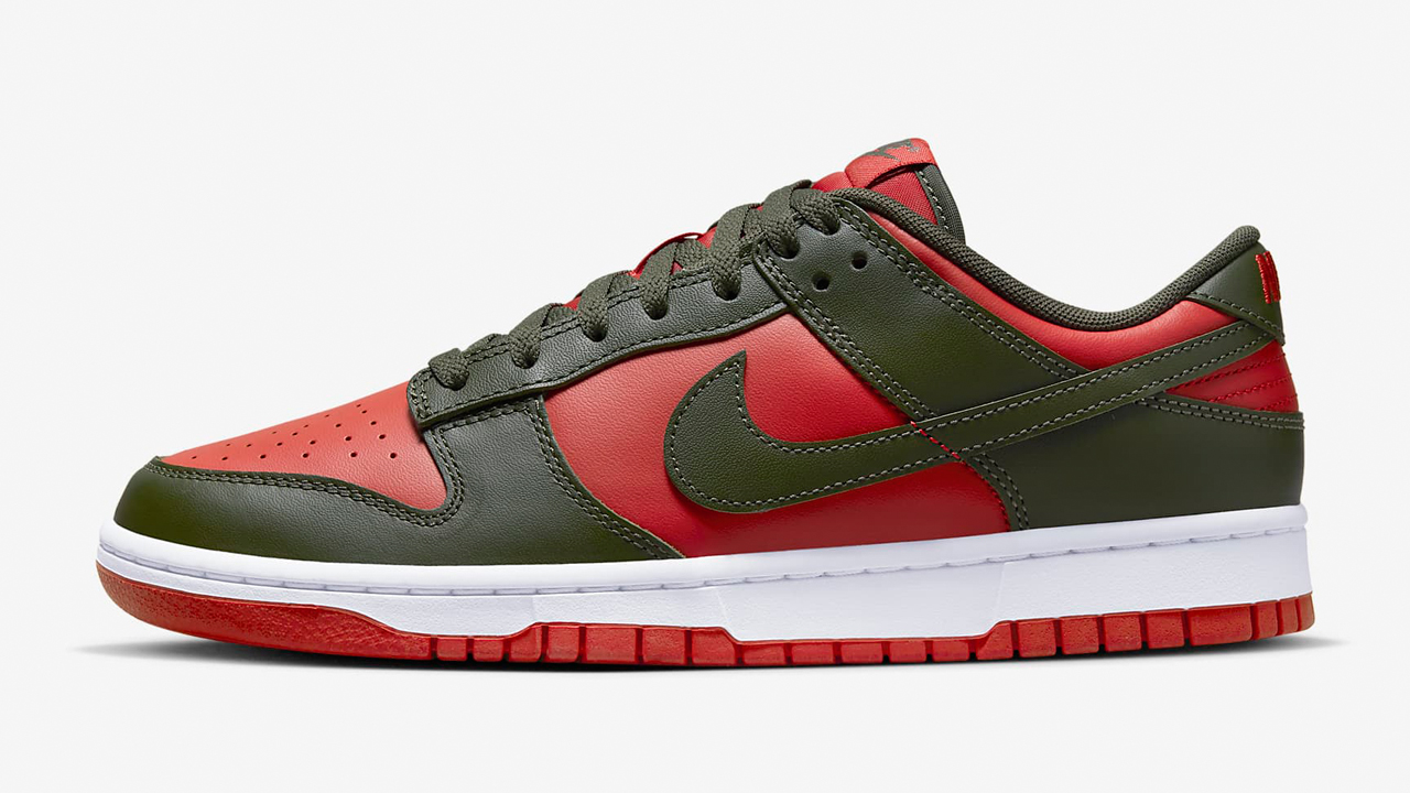 Nike-Dunk-Low-Mystic-Red-Cargo-Khaki-Release-Date