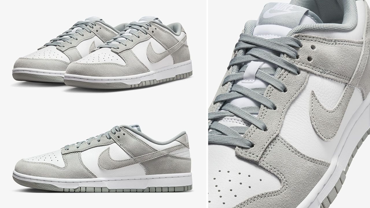 Nike-Dunk-Low-Suede-Grey-White-Light-Pumice-Sneakers