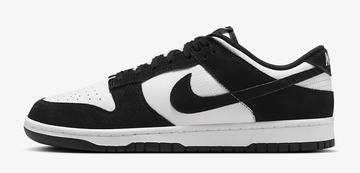 Nike Dunk Low Suede Panda Sneakers 2