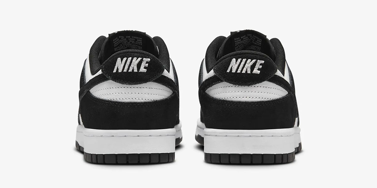 Nike Dunk Low Suede Panda Sneakers 5