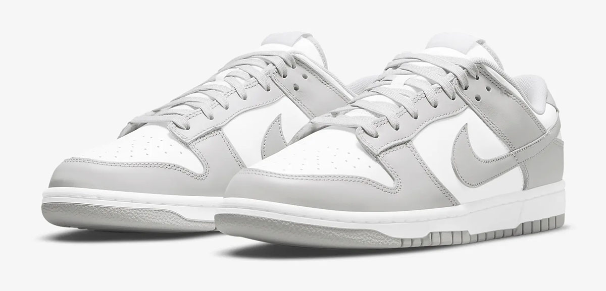 Nike Dunk Low White Grey Fog 1