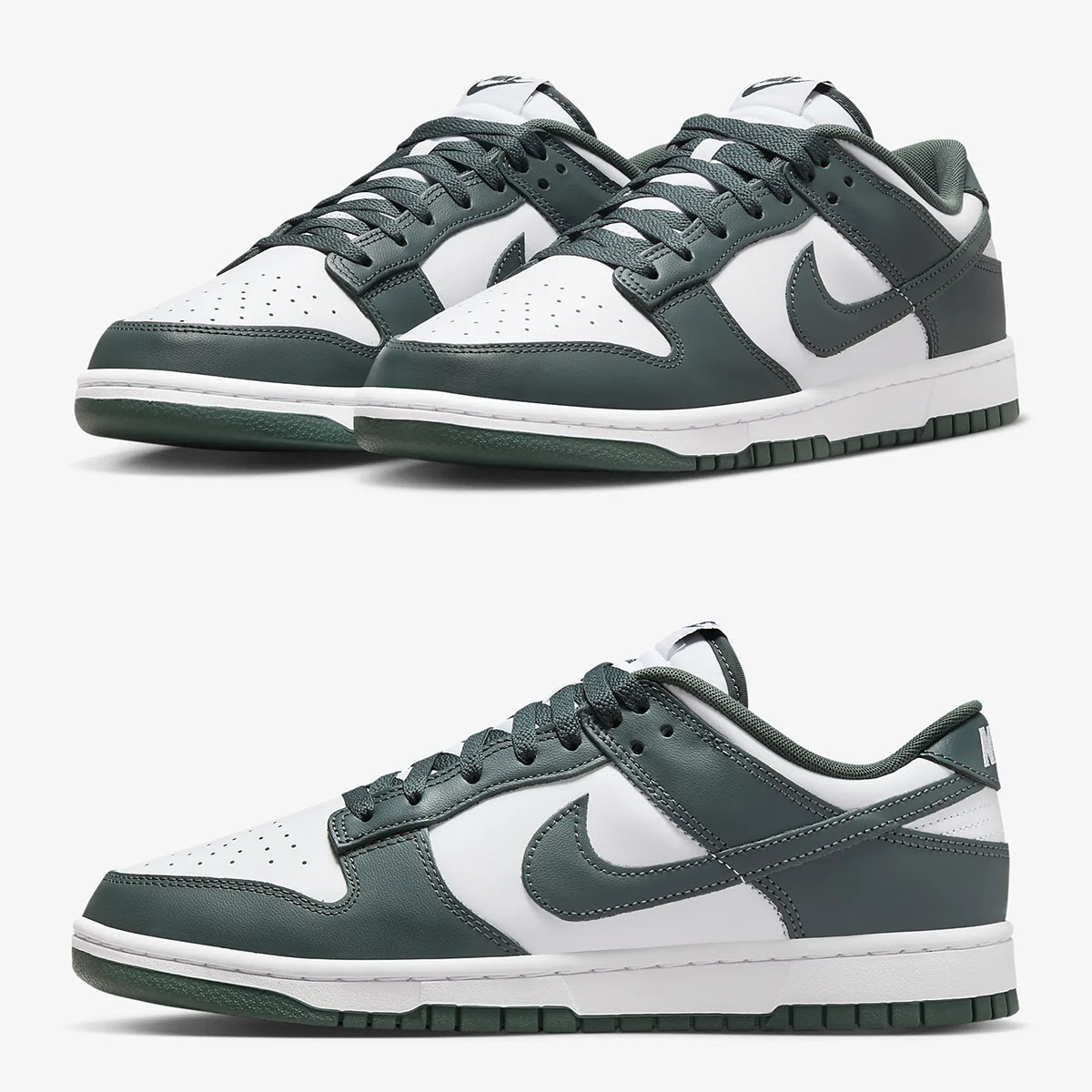 Nike-Dunk-Low-White-Vintage-Green