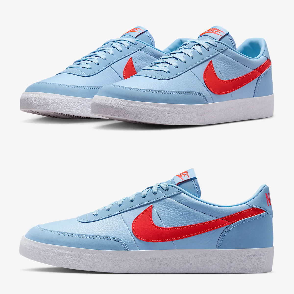 Nike Killshot 2 Leather Psychic Blue Bright Crimson Sneakers
