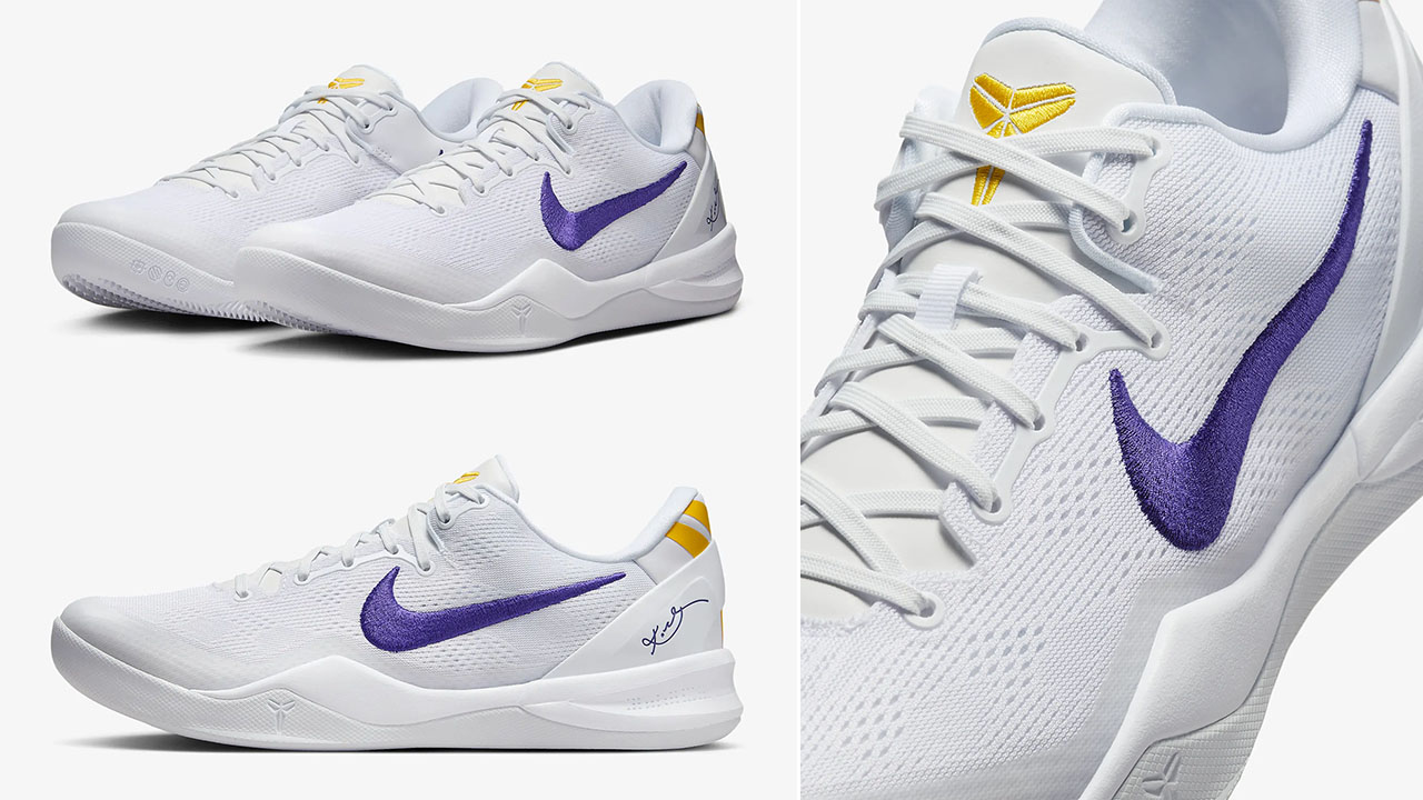 Nike Kobe 8 Protro Lakers Home Release Date