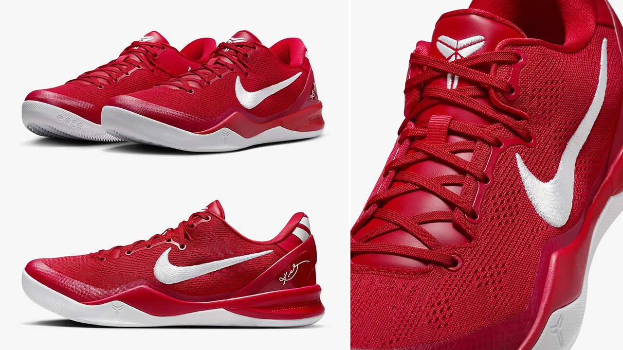 Nike Kobe 8 Protro University Red Release Date