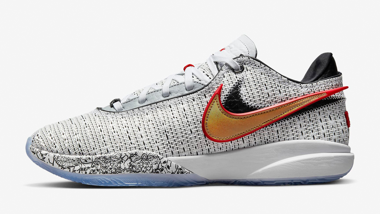 Nike-LeBron-20-The-Debut-White-Metallic-Gold-Red-Release-Date