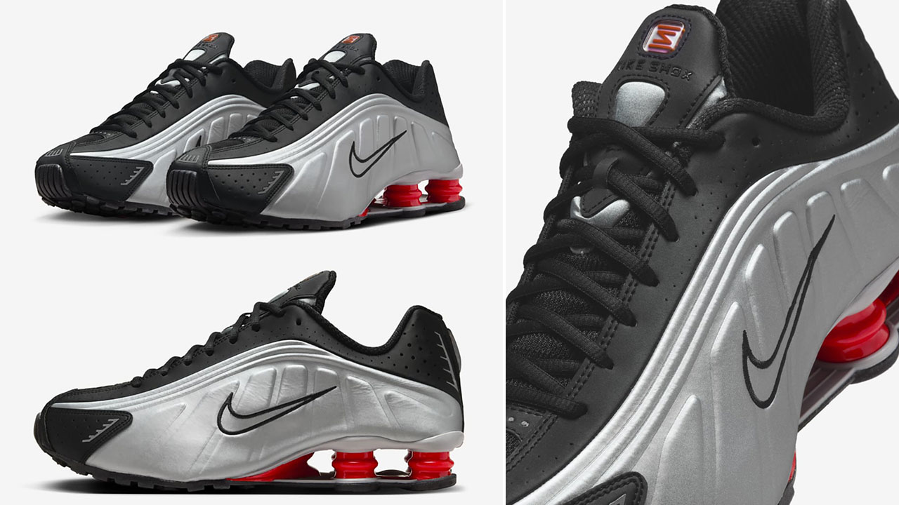 Nike Shox R4 OG Black Metallic Silver 2024 Release Date