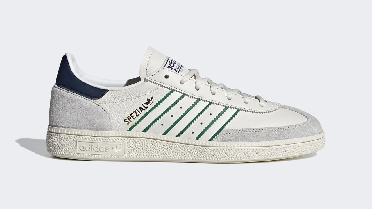 adidas Handball Spezial Shoes Core White Green Night Indigo