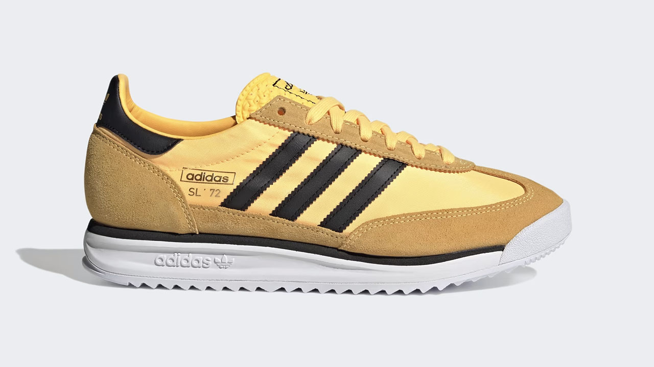 adidas SL 72 RS Shoes Spark Yellow Core Black