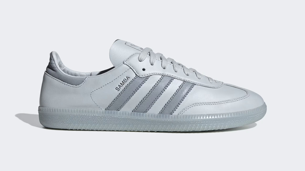 adidas Samba Decon Pantone Silver Metallic Shoes