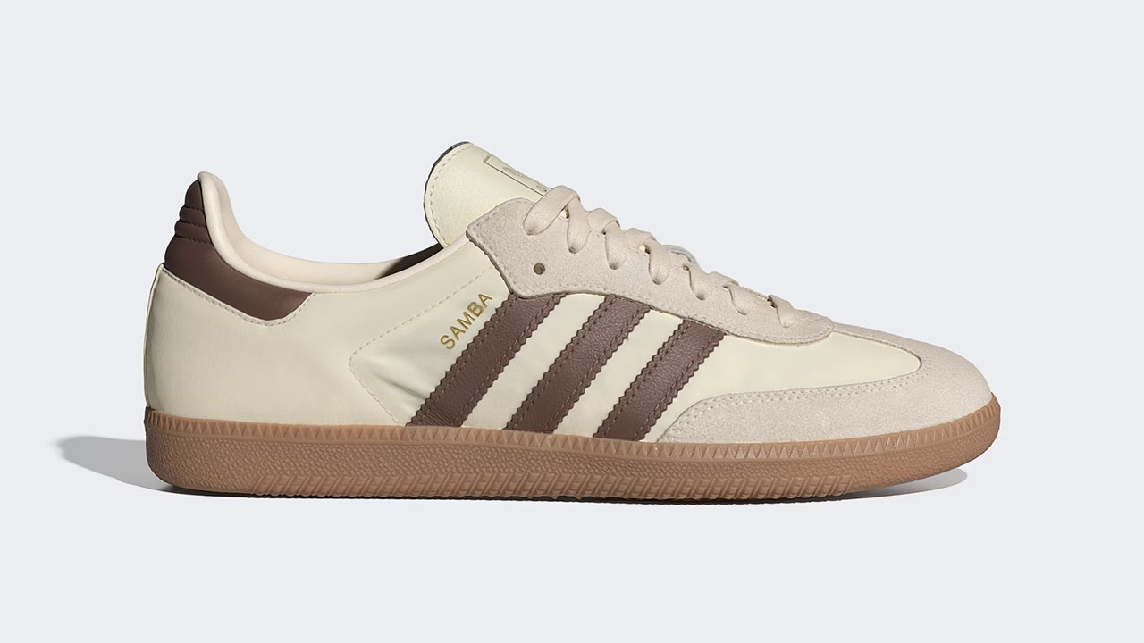 adidas Samba OG Cream White Preloved Brown Shoes