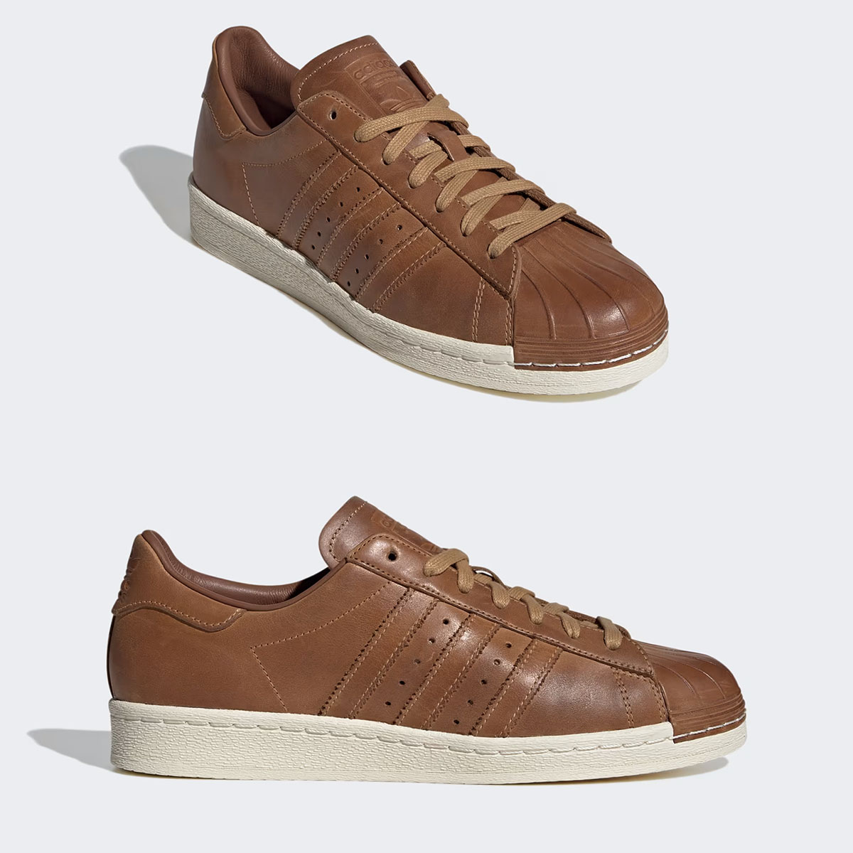 adidas Superstar 82 Light Brown Cream White