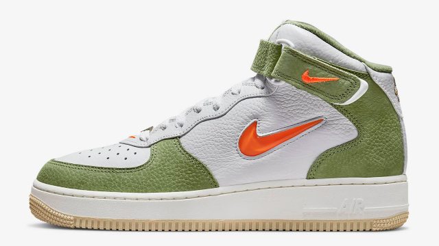 nike-air-force-1-mid-olive-oil-green-total-orange-release-date