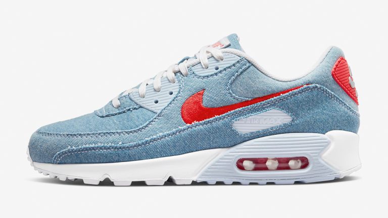 air max 90 denim blue