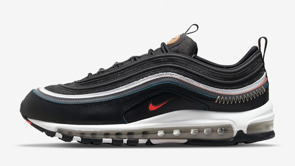 Nike Air Max 97 Alter and Reveal in Black Smoke Grey Crimson